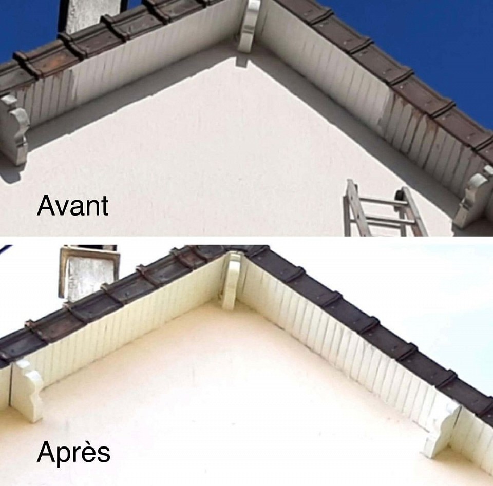 Peinture dessous de toit, bardage